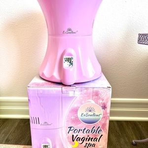 Electric Yoni Steam Seat & Spa Kit with 2 OZ Organic Yoni Steam Herbs